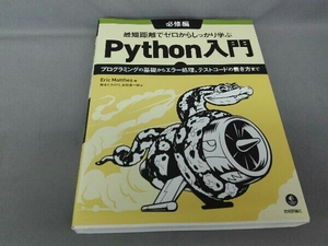 最短距離でゼロからしっかり学ぶPython入門 必修編 エリック・マッテス