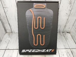 SPEEDHEAT スピードヒート メンズ 温熱ベスト ブラック Lサイズ