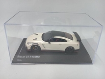 KYOSHO 1/43 日産 GT-R ニスモ 2022 ホワイト 京商 ※ケースキズあり_画像2