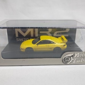 未開封 1/64 マイクロターボ トヨタ MR2 SW20 Revision4 メタリックイエローの画像1