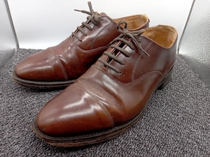 Loake ローク レザーシューズ 革靴 ビジネスシューズ サイズ7 1/2 ブラウン 茶系 メンズ