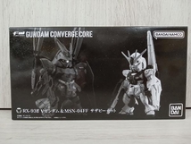 【ガム抜き済み】BANDAI GUNDAM CONVERGE CORE RX-93ff νガンダム ＆ MSN-04FF サザビー セット_画像1