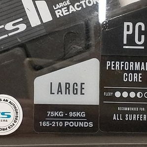 サーフボードフィン FCS2 REACTOR PC LARGE ESSENTIAL SERIES エフシーエスツー リアクター パフォーマンスコア サーフィンの画像8