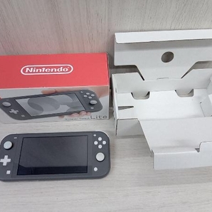 ジャンク 動作未確認 Nintendo Switch Lite グレー 初期化済み 本体と箱のみ ※左スティック動作不良の画像2
