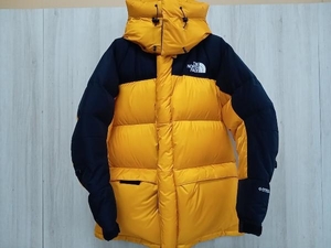 THE NORTH FACE ザノースフェイス Him Down Parka ダウンジャケット Lサイズ イエロー オレンジ フード脱着可能