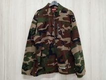 【美品タグ付き】Supreme 22AW polartec zip jacket camo シュプリーム フリース XLサイズ 迷彩柄 カモフラ_画像1