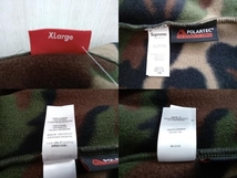 【美品タグ付き】Supreme 22AW polartec zip jacket camo シュプリーム フリース XLサイズ 迷彩柄 カモフラ_画像6