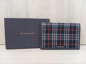 BURBERRY バーバリー ブックカバー チェック柄