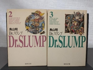 初版 2巻・3巻/2冊セット 「Dr.スランプ」(Dr.SLUMP/ドクタースランプ/アラレちゃん) 鳥山明 ポストカード付き/集英社文庫/ジャンプ