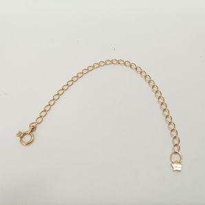 STAR JEWELRY アジャスター K10 約10cm 総0.6 スタージュエリーの画像1