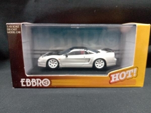 EBBRO 1/43 ホンダ NSX タイプR プロトタイプ (ホワイト/ブラック) エブロ