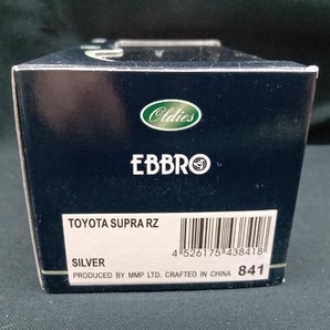 EBBRO 1/43 TOYOTA SUPRA RZ SILVER エブロの画像3