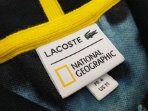 LACOSTE NATIONAL GEOGRAPHIC メンズポロシャツ/ US・Mサイズ/ 中古品_画像3