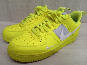 NIKE ナイキ AIR FORCE 1 07 LV8 UTILITY/エアフォースユーティリティ スニーカー サイズ 26cm ネオンカラー