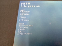 (折り込みポスター＆ビックサイズフォトカード10枚＆歌詞ブックレット付き) 「トレカ欠品」オンユ(SHINee) CD Life goes on(初回限定盤B)_画像3
