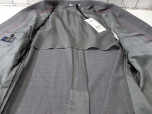 【タグ付き】J.PRESS ジェイプレス JKOASS0091 セットアップ スーツ テーラードジャケット グレー 2 店舗受取可_画像8