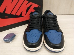 NIKE ナイキ CZ0790-041 AIR JORDAN 1 RETRO LOW OG スニーカー ブラック/ブルー 27.5cm 店舗受取可