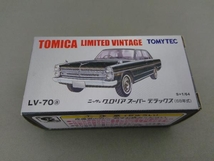 トミカ LV-70a ニッサン グロリア スーパーデラックス(68年式)(ブラック) リミテッドヴィンテージ トミーテック_画像1
