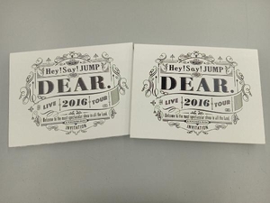 DVD Hey! Say! JUMP LIVE TOUR 2016 DEAR.(初回限定版)