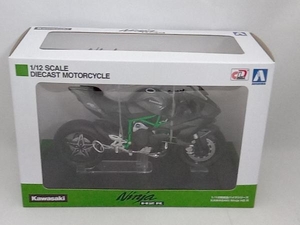 【美品】アオシマ　1/12SCALE DIECAST MOTORCYCLE　KAWASAKI Ninja H2 R