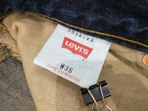 通年 LEVI'S リーバイス 503B-XX デニムパンツ BIG E 刻印J09A 赤耳 ボタンフライ 日本製 W36 インディゴ_画像3