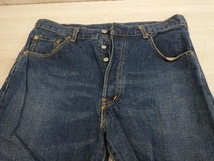 通年 LEVI'S リーバイス 503B-XX デニムパンツ BIG E 刻印J09A 赤耳 ボタンフライ 日本製 W36 インディゴ_画像8