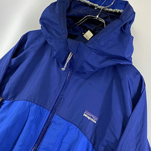 02年製 Patagonia Essenshell Jacket マウンテンパーカー パタゴニア ブルーベース L 83663の画像3