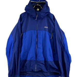 02年製 Patagonia Essenshell Jacket マウンテンパーカー パタゴニア ブルーベース L 83663の画像1