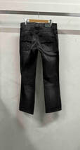 NUDIE JEANS ヌーディージーンズ NJ3115 SLIM JIM ジーンズ サイズW31 L32 ブラック_画像2