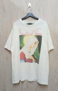 SAINT MICHAEL/セントマイケル/半袖Tシャツ/ SPIRITUL MARIA/ホワイト系/XLサイズ