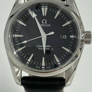 OMEGA オメガ Seamaster シーマスター 2518.50 598＊＊＊＊＊ 腕時計 メンズ クォーツ アクアテラ 150mの画像1