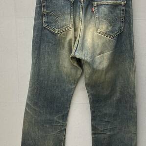 Levis リーバイス メンズ ジーンズ 702 復刻 革パッチ 日本製 BIG E 赤耳 股下71cmの画像2