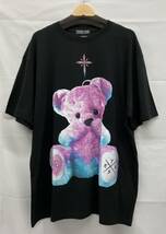 TRAVAS TOKYO トラバストーキョー　Tシャツ/ロンT 半袖　くま　ブラック　タグ付き　サイズFREE_画像1