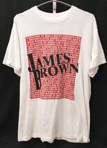 [90s] JAMES BROWN JAPAN TOUR 93 TEE SHIRT ジェームズ ブラウン ジャパンツアー 93年 半袖 Tシャツ 海外 アーティスト バンT 店舗受取可_画像1