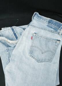 [70s] LEVI'S 501 VINTAGE DENIM JEANS リーバイス ヴィンテージ デニム ジーンズ 66後期 W36 刻印 6 77年製 ※リペアあり 店舗受取可