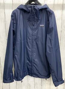 Patagonia/Trent Shell Jacket/Patagonia/Mountain Parker/Nylon Jacket/85240/Outdoor/L Size/Navy/Spring/Spring