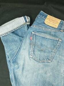 [66前期] LEVI'S 501 VINTAGE DENIM JEANS リーバイス ヴィンテージ デニム ジーンズ 66前期 W29 L32 ボタン裏刻印6 赤耳 店舗受取可