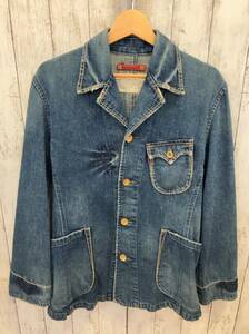 LEVI’S redloop リーバイス サックコート デニム インディゴブルー Gジャン デニムジャケット 70802-03 メンズ M