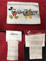 [90s] WOLT DISNEY WORLD MICKEY MOUSE SWEAT ウォルトディズニーワールド 限定 ミッキー スウェット L ヴィンテージ 海外 古着 店舗受取可_画像3