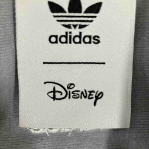 adidas アディダス Disney ディズニー ジャージ ミッキーマウス モノグラム ファイヤーバード トラックトップス サイズXL グレーの画像3