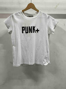 Agnes b アニエスベー PUNK+ プリントTEE 半袖Tシャツ サイズ2 ホワイト