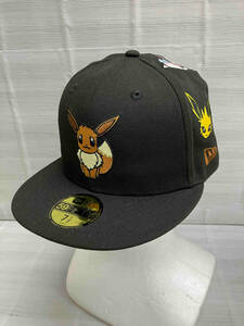 NEW ERA 59FIFTY Pokmon ニューエラ ポケモン イーブイフレンズ キャップ 59.6cm ブラック タグ付き 美品