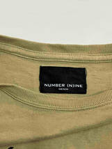 FREAK' S STORE フリークス ストアー 半袖Tシャツ web限定 NUMBER (N)INE ナンバーナイン 別注ビッグシルエット サイズL_画像3