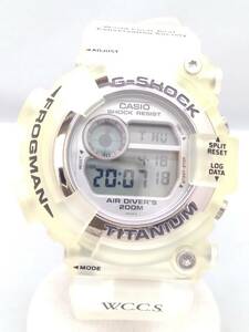 CASIO カシオ G-SHOCK ジーショック FROGMAN フロッグマン 世界サンゴ礁保護協会 DW-8201WC-8T クォーツ 腕時計