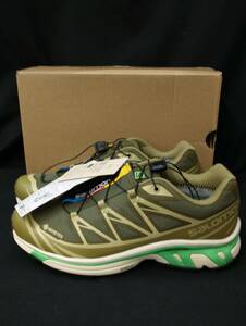 [タグ付・未使用] SALOMON XT-6 GTX OLIVE NIGHT サロモン ゴアテックス スニーカー オリーブ ナイト 26.5cm 緑カーキ 472923 店舗受取可