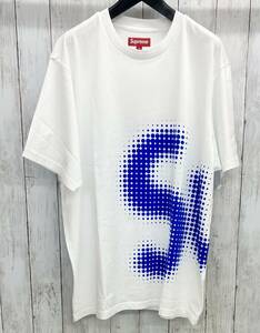 Supreme/HALFTONE S/S TOP/半袖Tシャツ/シュプリーム/ホワイト/XL/夏