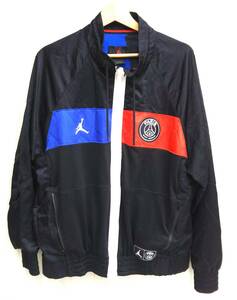 NIKE ナイキ PARIS SAINT-GERMAIN パリサンジェルマン BQ8370-011 ナイロンジャケット 黒 ブラック メンズ Mサイズ