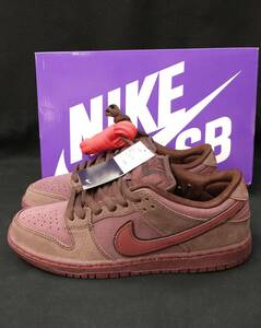 [黒タグ付・未使用] NIKE SB DUNK LOW PRM VALENTINE DAY ダンク バレンタイン 26cm スニーカー バーガンディ FN0619-600 店舗受取可