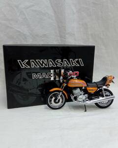 [ box attaching ] WIT's KAWASAKI 750SS MACH BK131witsu Kawasaki candy Gold 1/12 model bike motorcycle 