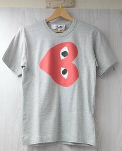 COMME des GARCONS AZ-T264 コム デ ギャルソン 半袖Tシャツ Sサイズ グレー